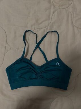 Oner Active Effortlesslift Strappy Bralette in Marine Teal